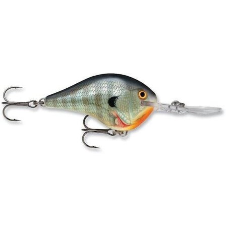 Rapala DivesTo 16 Crankbait 2 34, 34 Oz, Bluegill, Floating DT16BG